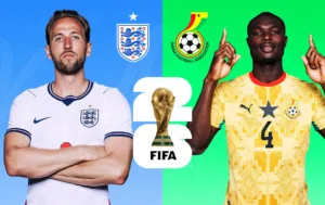 England vs Ghana
